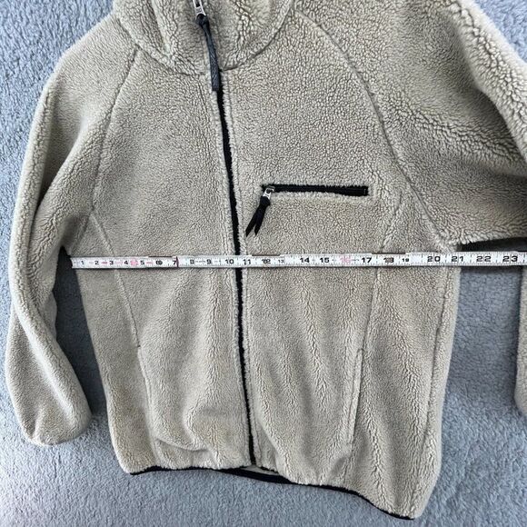Land’s End Sherpa Fleece Jacket Size Medium - Picture 5 of 16